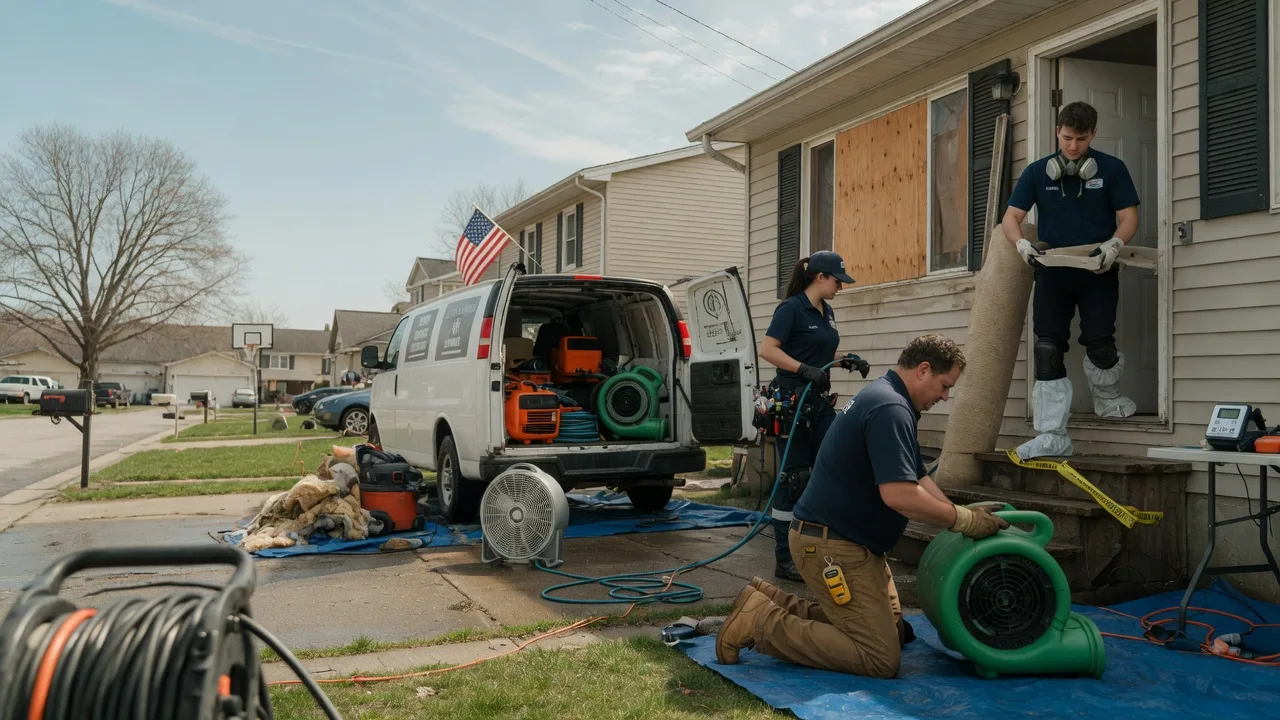 Water Damage Restoration in Gile, WI near me